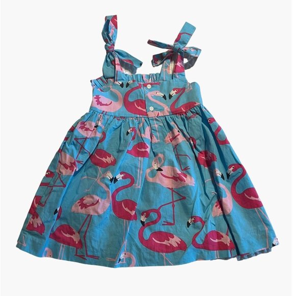Eleanor Rose Flamingo Dress Toddler Girls Size 2 Excellent very gently used cond - Picture 2 of 6